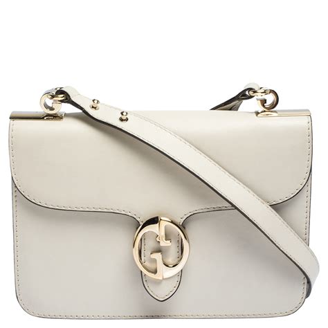 cream gucci bag